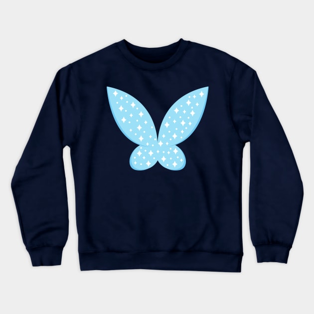 Fairy Wings Crewneck Sweatshirt by UpPastMidnight